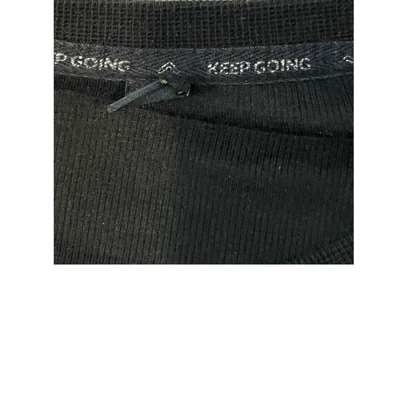 Keep Going Whale Breach Black T-Shirt Mens 3XL - Picture 2 of 4